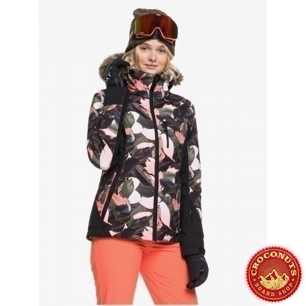 Veste Roxy Jet Ski Premium Living Coral Plumes 2020