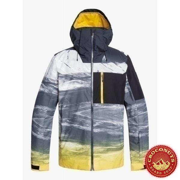 Veste Quiksilver Mission Plus SulPhur Mapple 2020