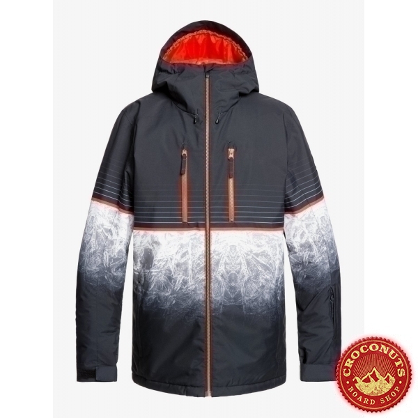 Veste Quiksilver Silvertip Black Benzal 2020