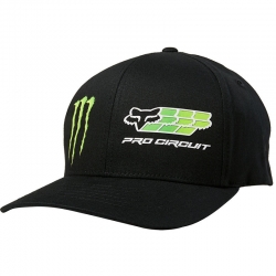 Casquettes FOX X Monster PC Flexfit Black 2020 pour homme, pas cher