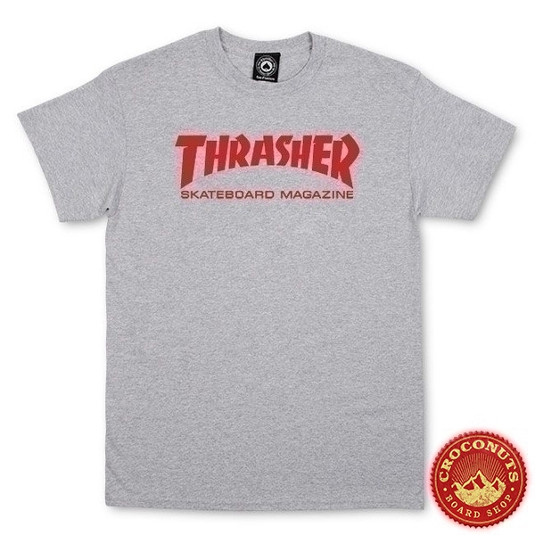 Tee Shirt Thrasher Skate Mag Grey 2020