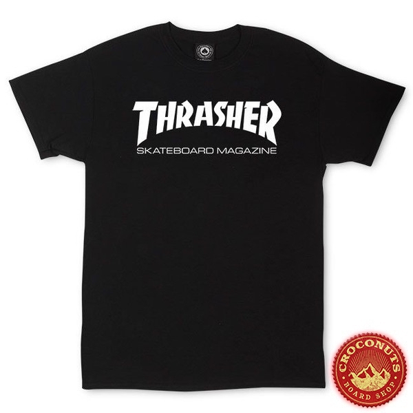 Tee Shirt Thrasher Skate Mag Black 2020