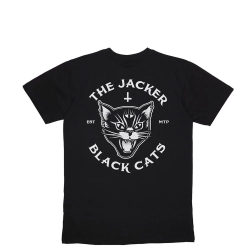 Tee Shirt Jacker Black Cats Black 2024 pour unisexe