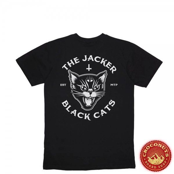 Tee Shirt Jacker Black Cats Black 2024