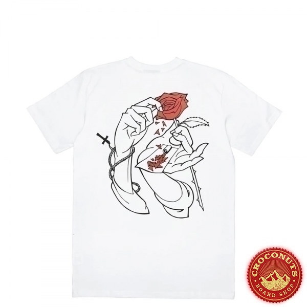 Tee Shirt Jacker Holy Roses White 2020