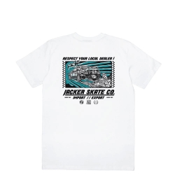 Tee Shirt Jacker Go Fast White 2020 pour homme, pas cher