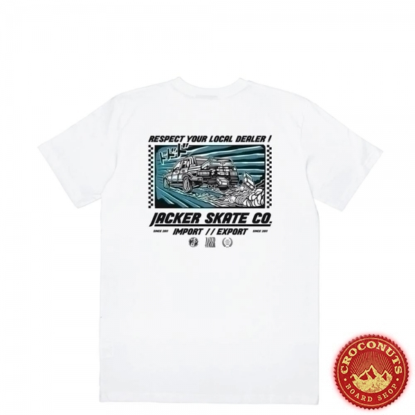 Tee Shirt Jacker Go Fast White 2020