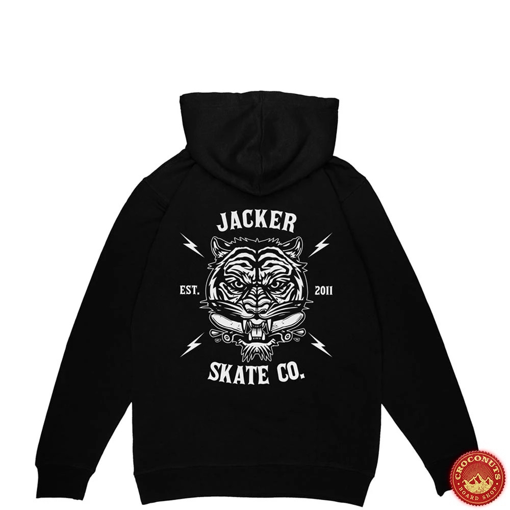 -27% sur Sweat Jacker Tiger CO Black : Streetwear pas cher