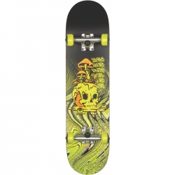 Skate Complet Globe G1 Nature Walk Black Toxic Yellow 8.125 2020 pour homme