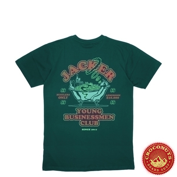 Tee Shirt Jacker Business Club Dark Green 2020