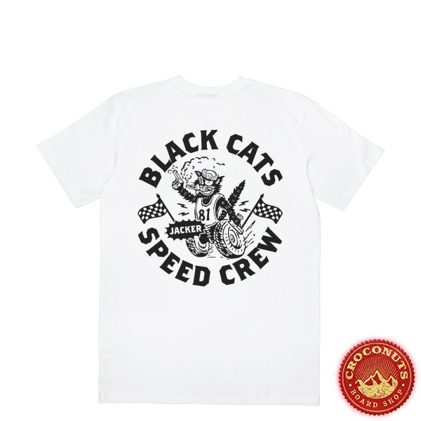Tee Shirt Jacker Speed Cats White 2020
