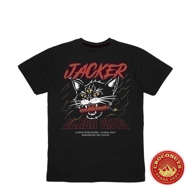 Tee shirt Jacker Savage Cats Black 2020