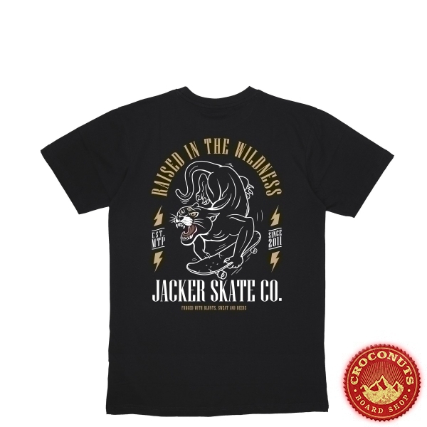 Tee shirt Jacker Wildness Black 2020