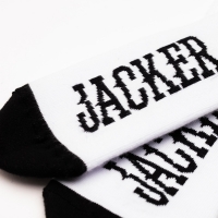 Chaussettes Jacker After Logo Socks White 2022