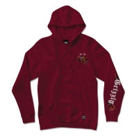 Sweat Grizzly Flash Art Hood BURGUNDY 2020