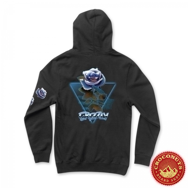 Sweat Grizzly Chrome Rose Hood BLACK 2020