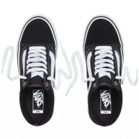 Shoes Vans Old Skool Pro Black White 2020
