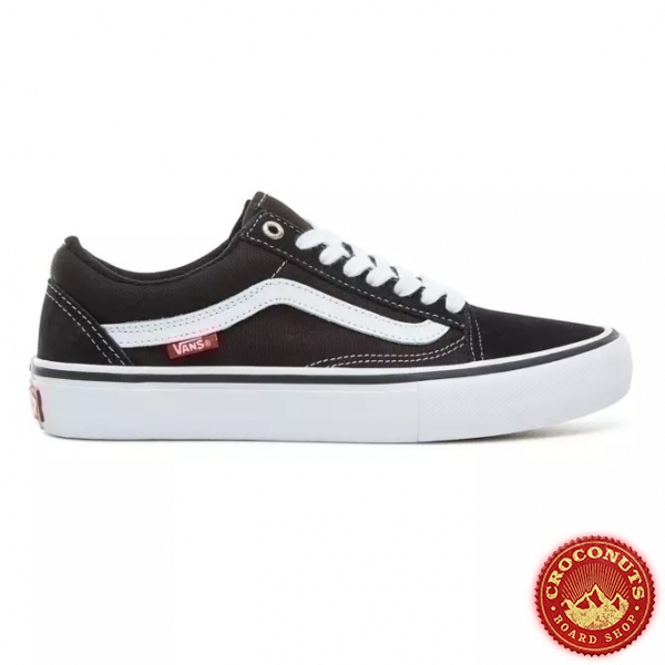 Shoes Vans Old Skool Pro Black White 2020