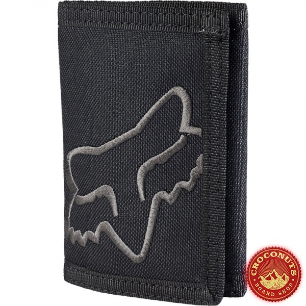 Porte Feuille Fox Clean Velcro Black 2020