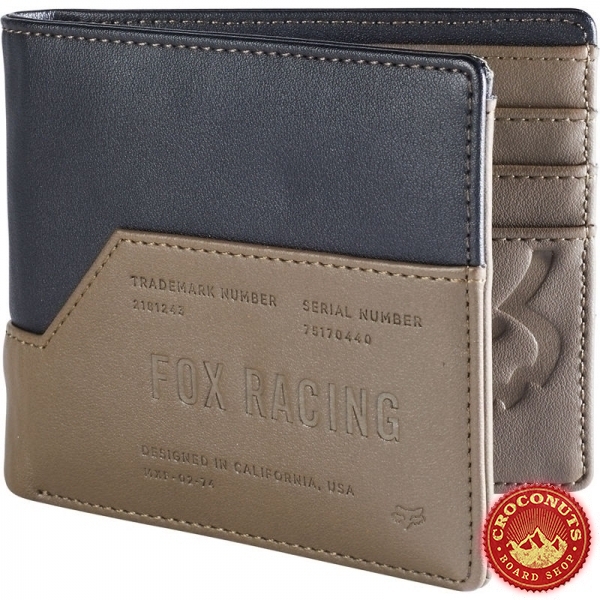 Porte Feuille Fox The Corner Black 2020