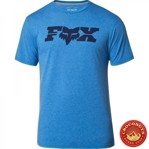 Tee Shirt Fox General Tech Heather Royal 2020