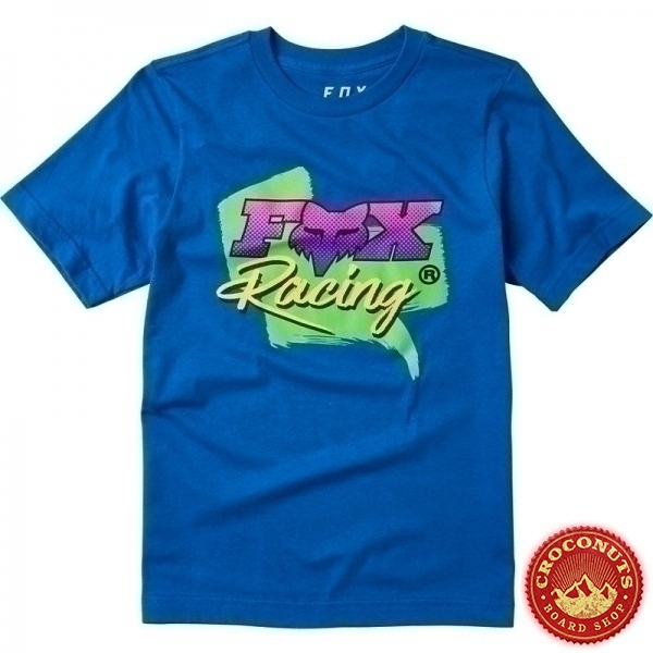 Tee Shirt Fox Youth CastR Royal Blue 2020