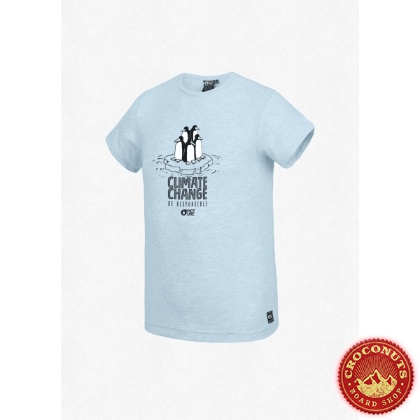 Tee Shirt Picture Timmiaq Pale Blue Melange 2020