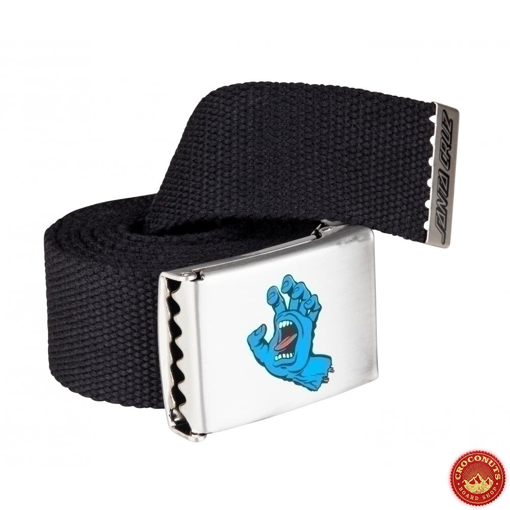 Ceinture Santa Cruz Screaming Mini Hand Black Streetwear Santa Cruz shop
