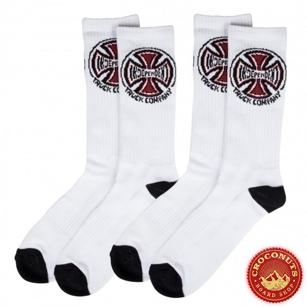 Chaussettes Independent Truck White  2020