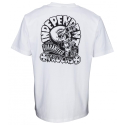 Tee Shirt Independent Gouge White 2020 pour homme