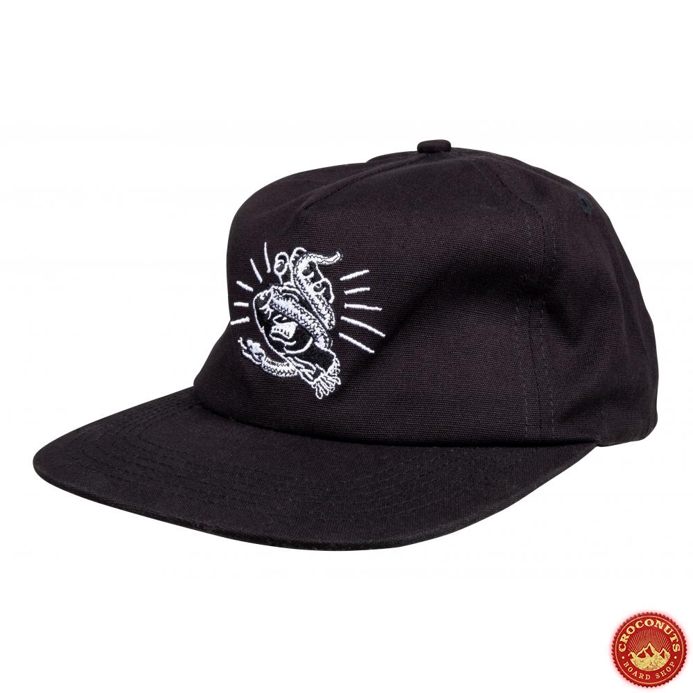 30% sur Casquette Santa Cruz Snake Bite Black : Streetwear pas cher !