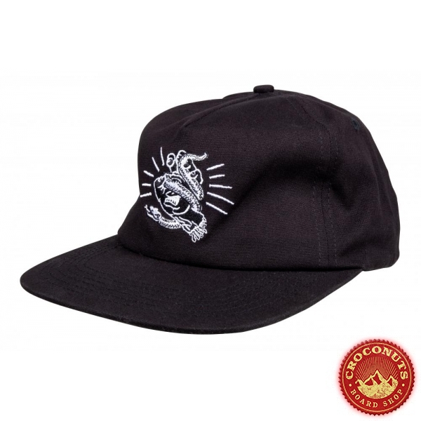 Casquette Santa Cruz Snake Bite Black 2020