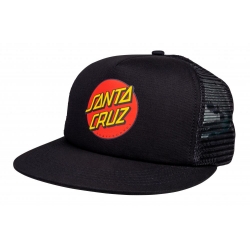 Casquette Santa Cruz Classic Dot Mesh Black 2023 pour 