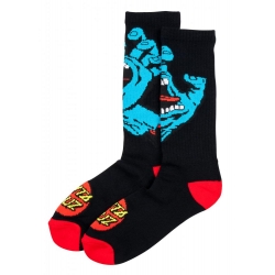 Chaussettes Santa Cruz Screaming Hand Black 2022 pour 