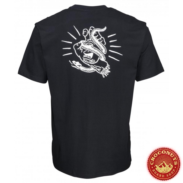 Tee Shirt Santa Cruz Snake Bite Black 2020