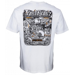 Tee Shirt Santa Cruz Multimedia Witchcraft White 2020 pour homme, pas cher