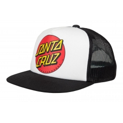 Casquette Santa Cruz Kid Classic Dot White 2023 pour enfant