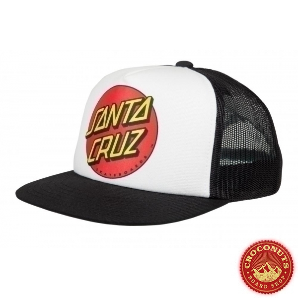 Casquette Santa Cruz Kid Classic Dot White 2023