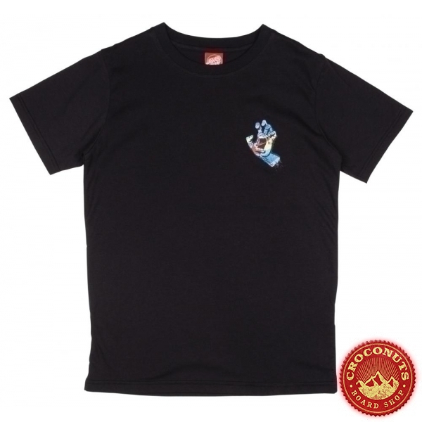 Tee Shirt Santa Cruz Primary Hand Black 2020