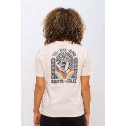 Tee Shirt Santa Cruz Hand Mural Soft Pink 2020 pour femme