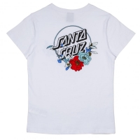 Tee Shirt Santa Cruz Floral Dot White 2020