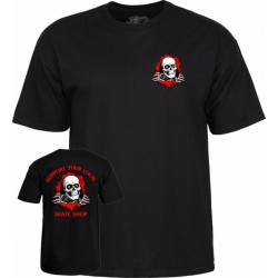 Tee Shirt Powell Peralta Support Your Local Shop Black 2020 pour homme, pas cher