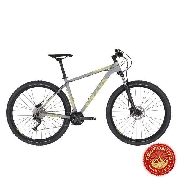 Vtt Kellys Spider 70 27.5 Grey Lime 2020