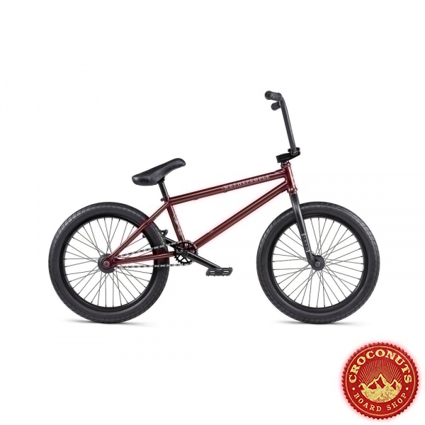 Bmx WTP Justice Matt Translucent Red 2020