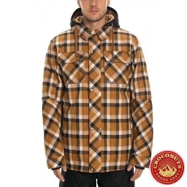 Veste 686 Woodland Golden Brown Plaid 2020