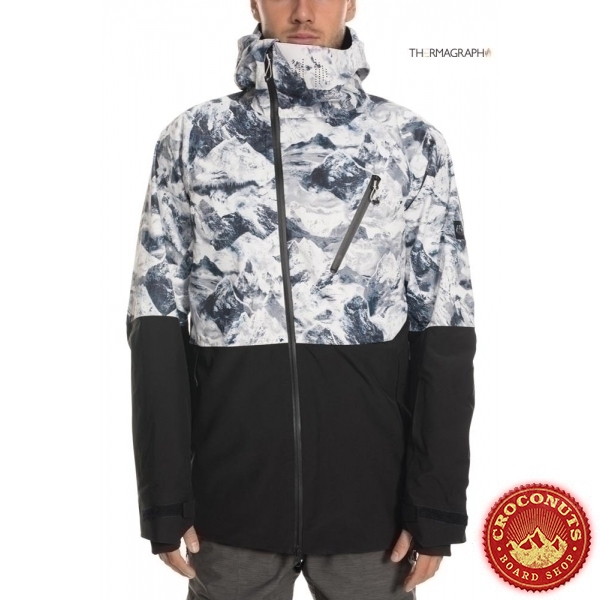 Veste 686 GLCR Hydra Thermagraph White Alps 2020