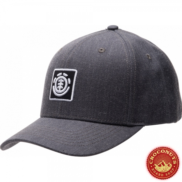 Casquette Element Treelogo Charcoal Heather  2020