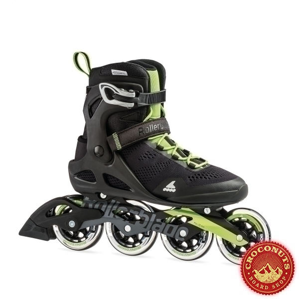 RollerBlade Macroblade 90 Noir Vert Acide 2020