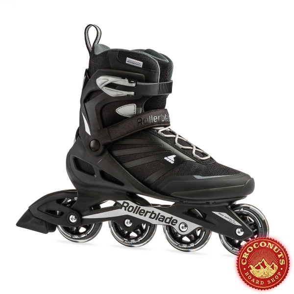 RollerBlade ZetraBlade 80 Noir Argent 2020