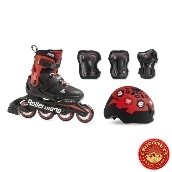 RollerBlade Cube Noir Rouge 2020